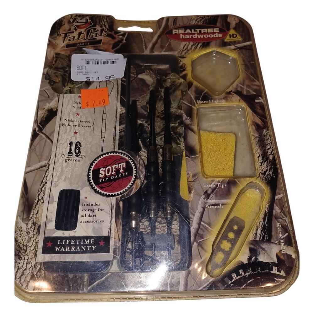 FatCat Realtree Hardwoods Darts Set